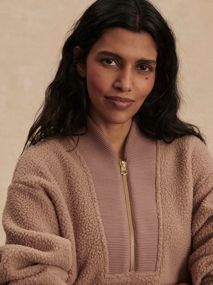 MUMFORD HALF ZIP FLEECE