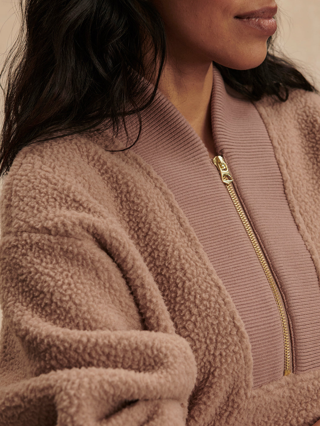 MUMFORD HALF ZIP FLEECE