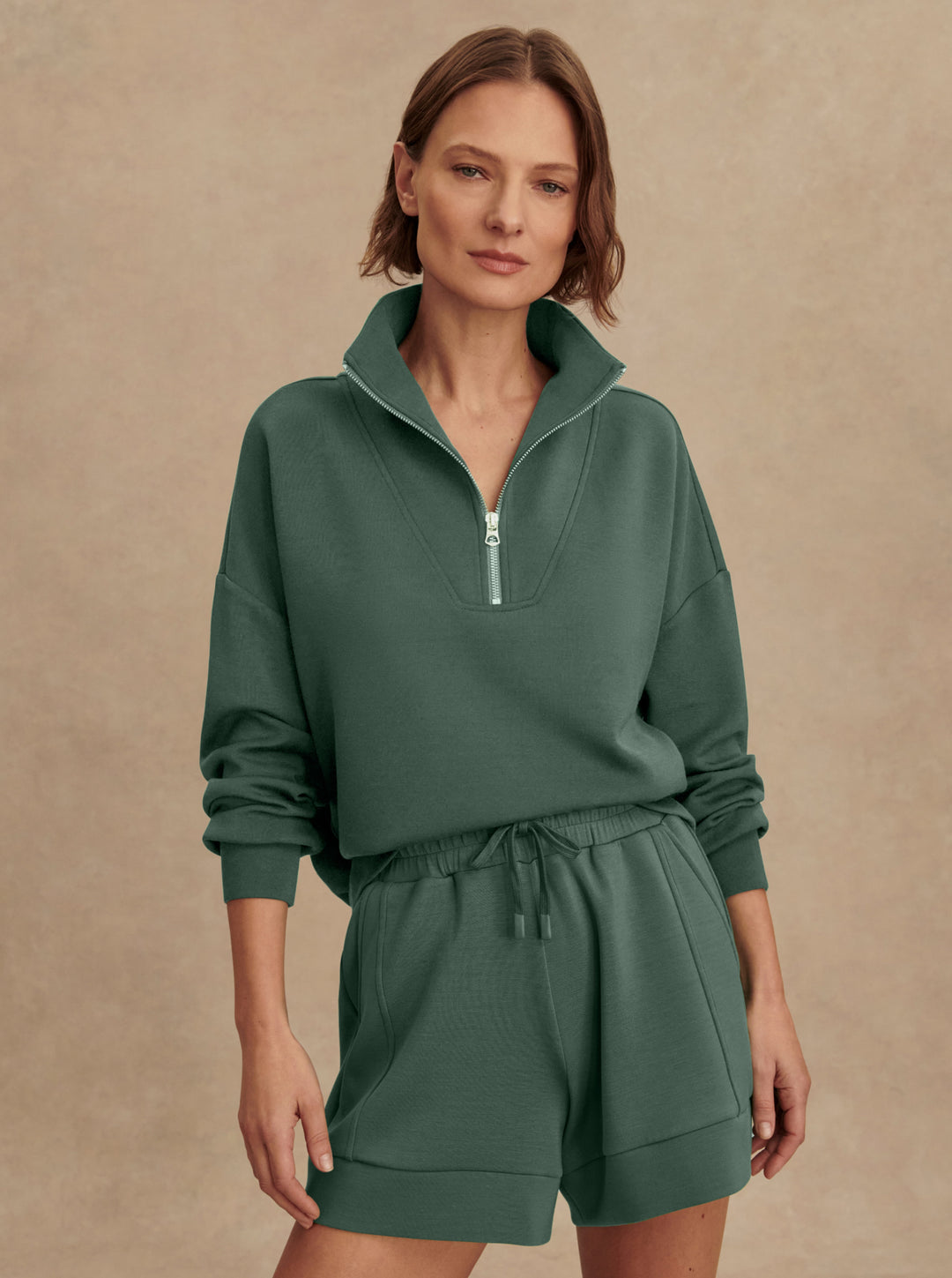 HAWLEY HALF ZIP SWEAT