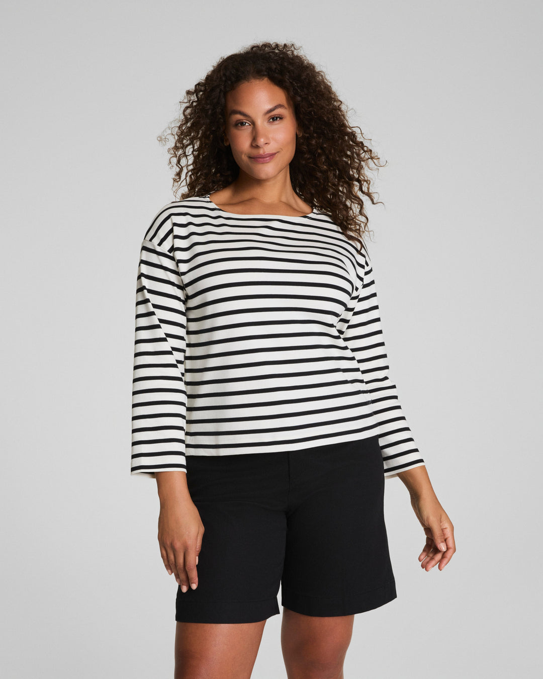 COTTON BOATNECK TOP