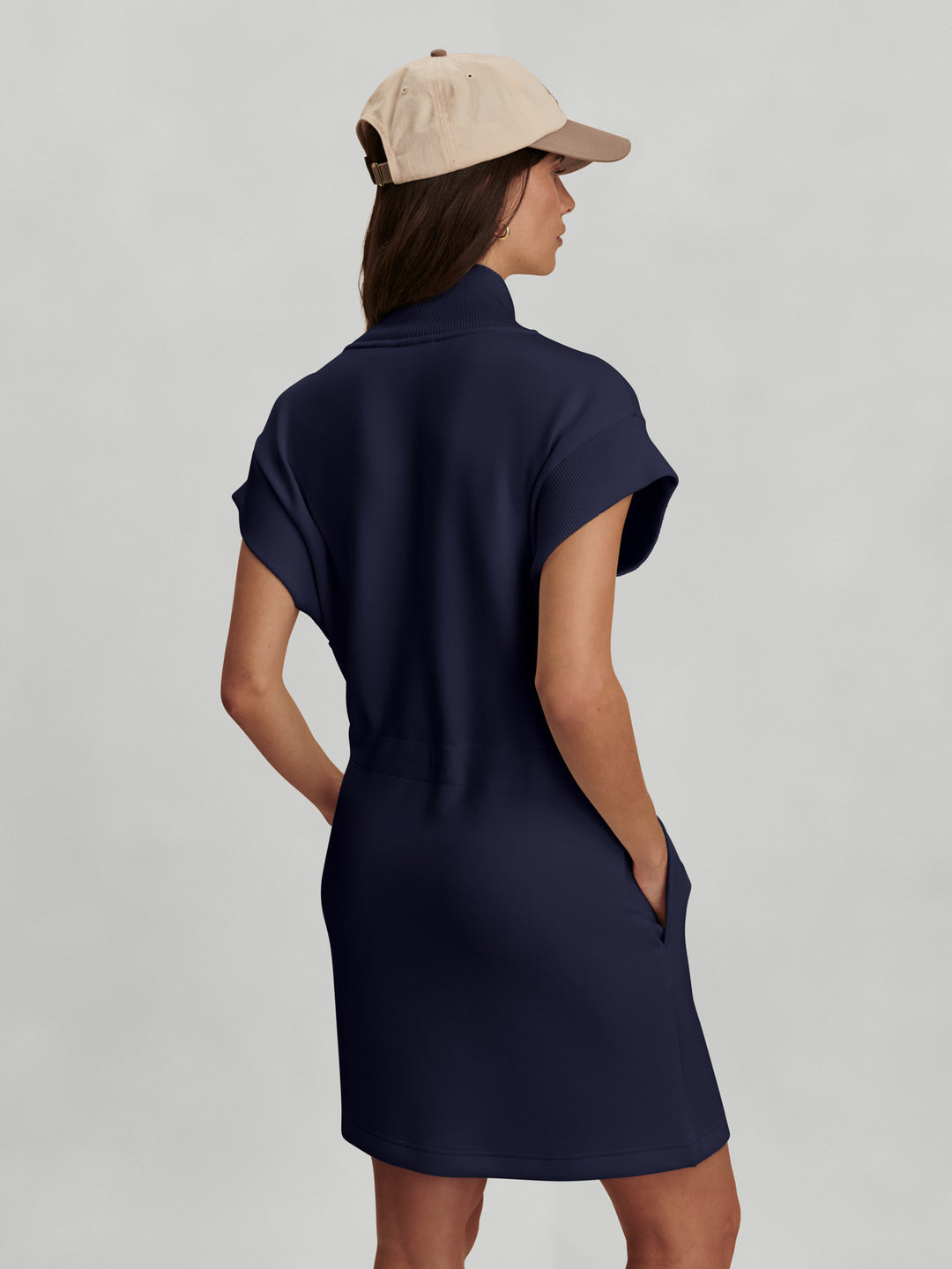 AVAYA HALF-ZIP DRESS