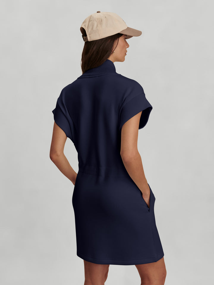 AVAYA HALF-ZIP DRESS