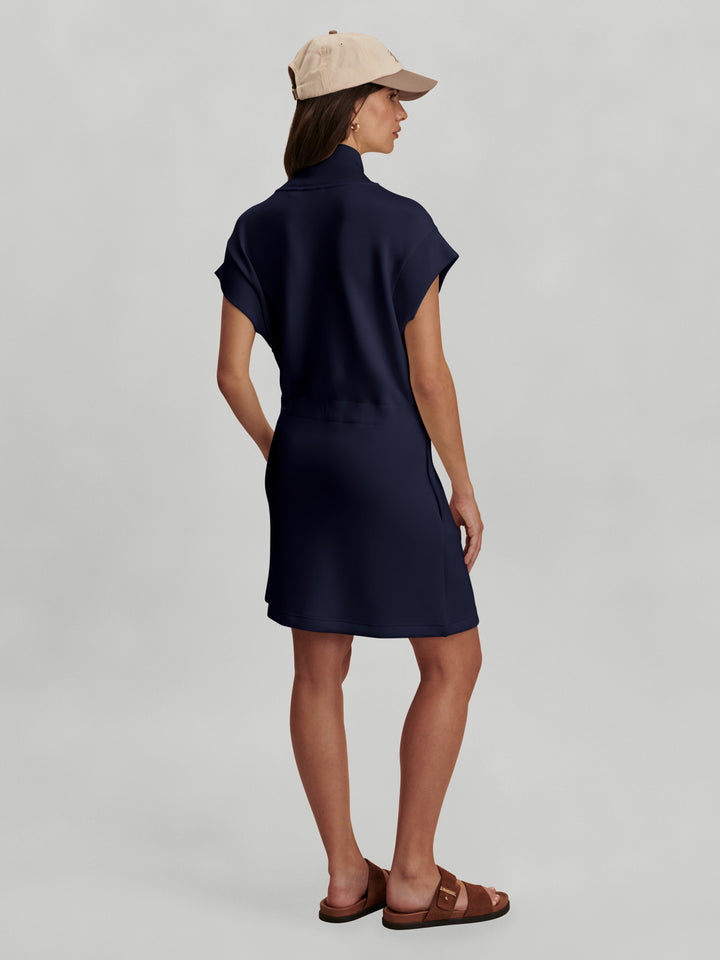 AVAYA HALF-ZIP DRESS