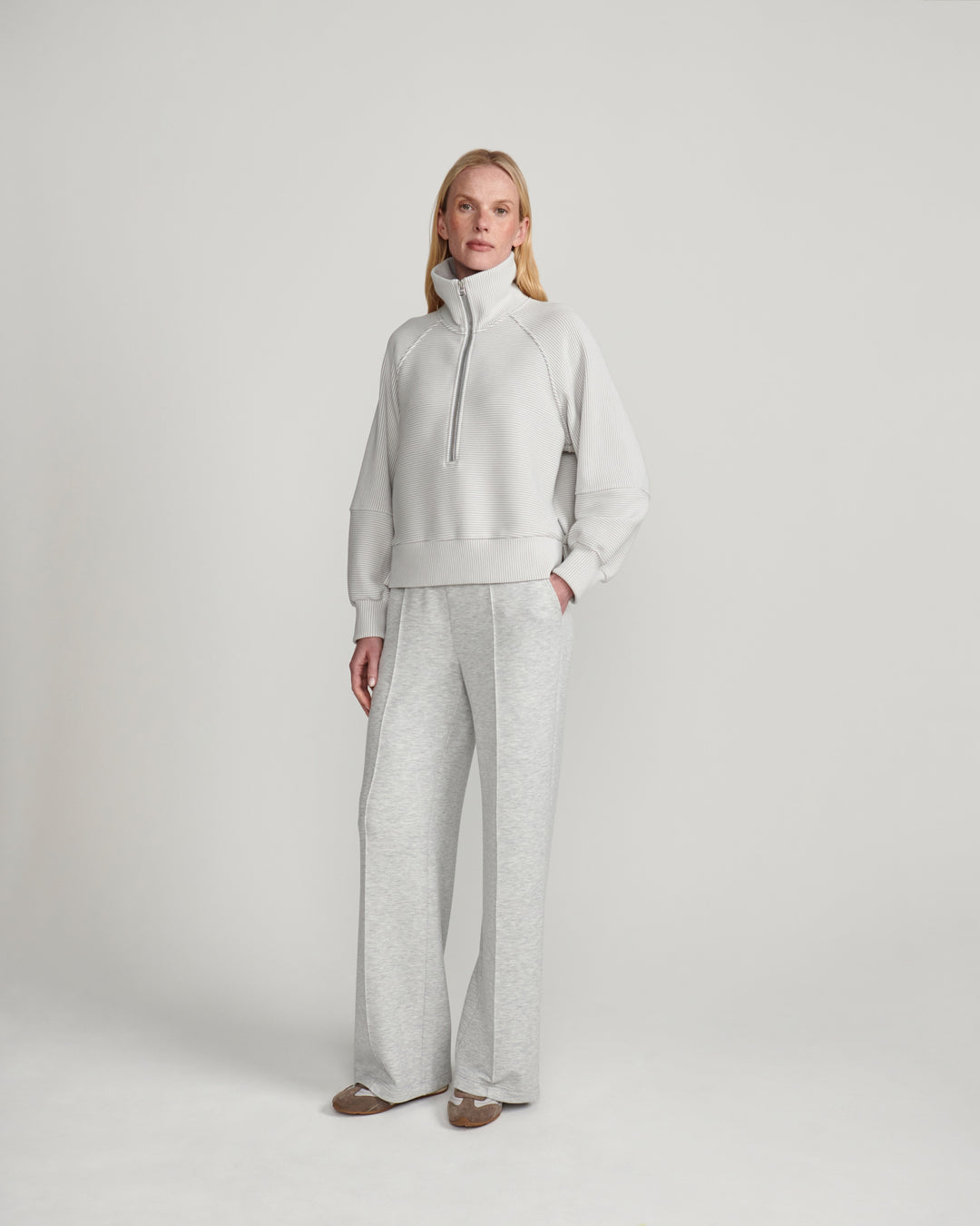 MILANO HALF-ZIP SWEAT