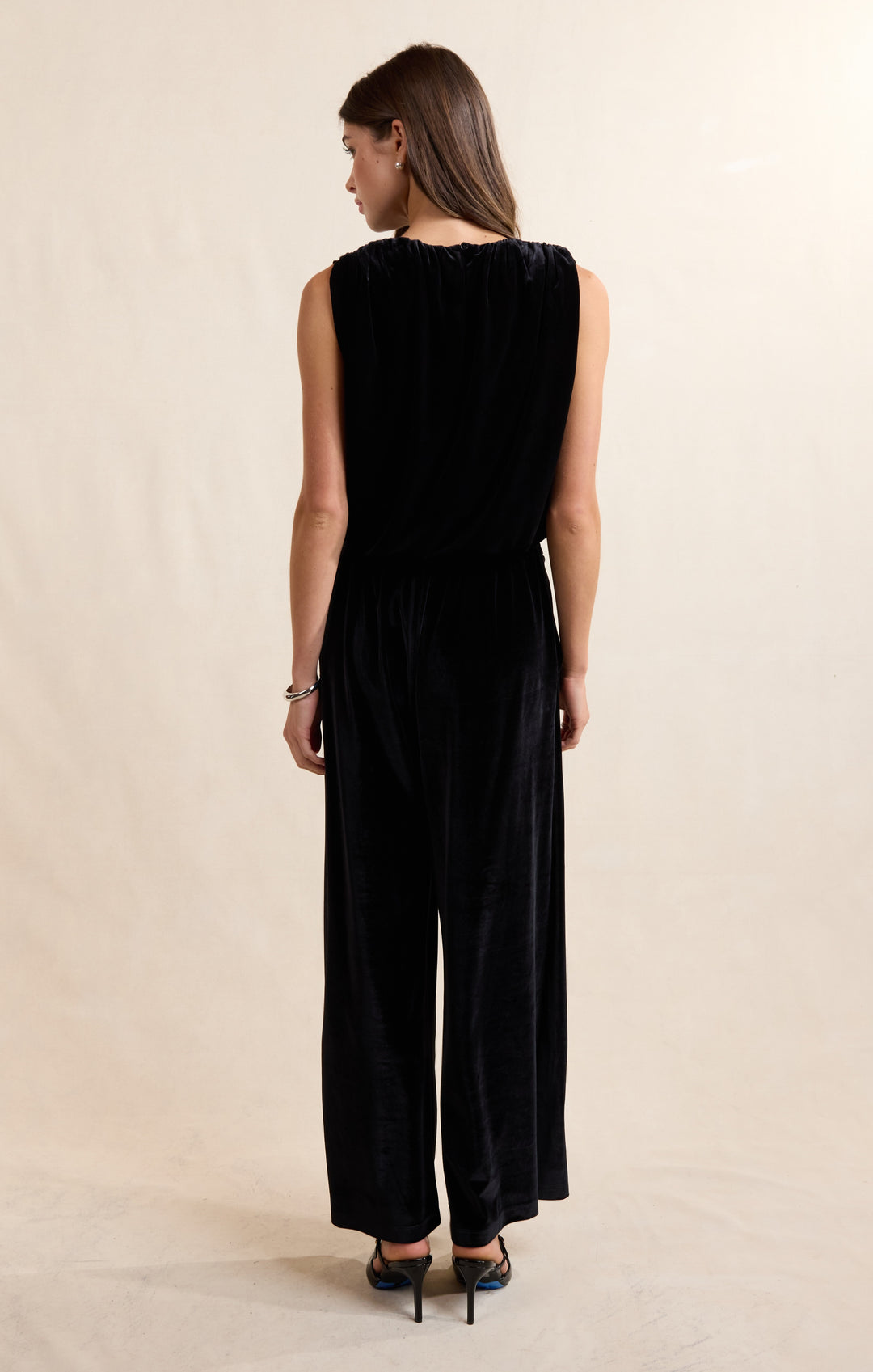 VELVET HOUR EMBELLISHED BUBBLE TOP