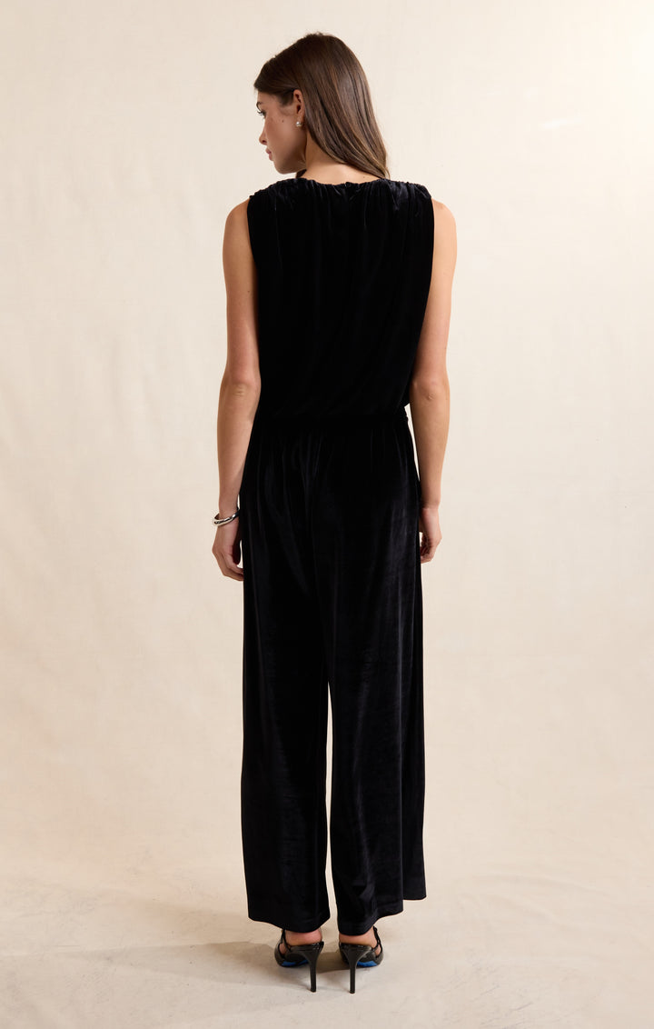 VELVET HOUR EMBELLISHED BUBBLE TOP