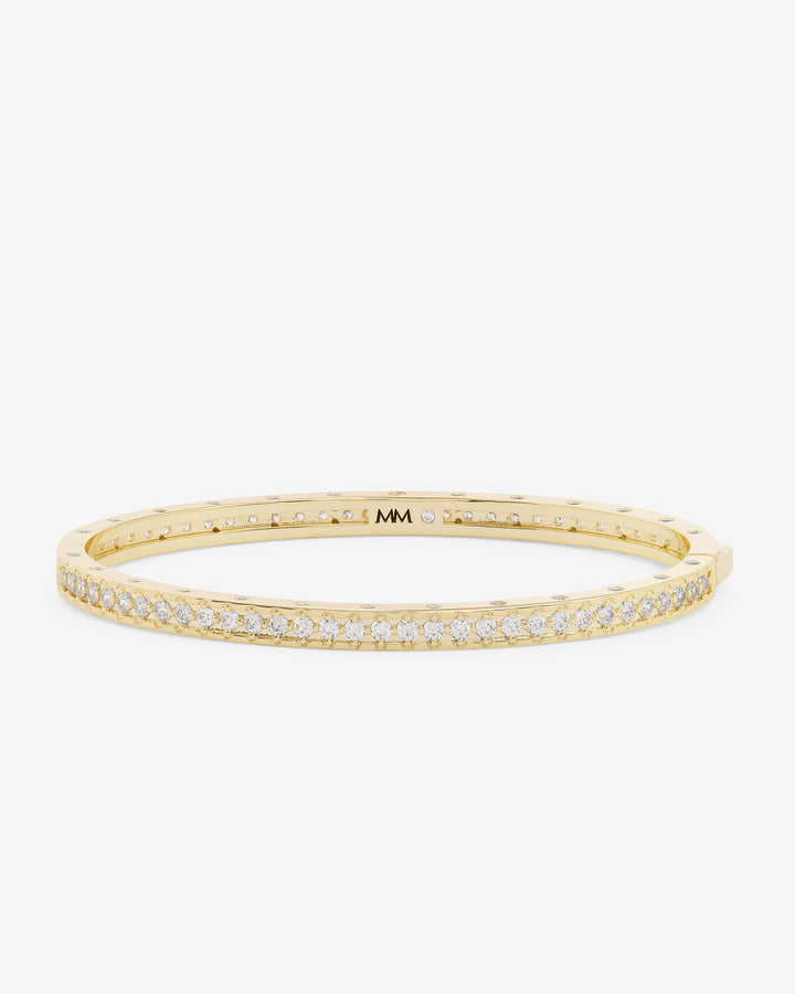 ASHLEY PAVE CUFF 4MM
