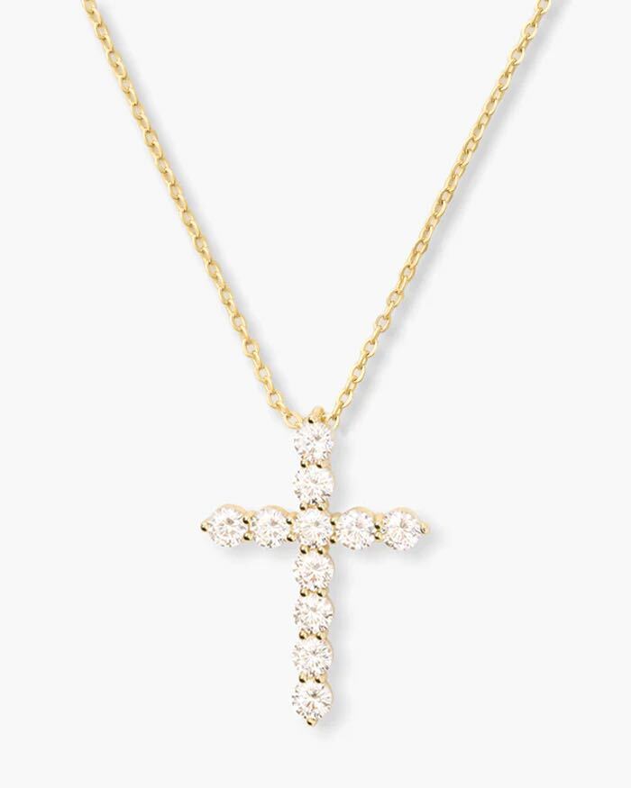 OH SHE FANCY SMALL CROSS PENDANT