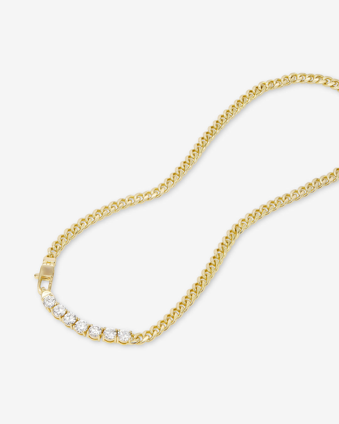 BABY JULIAN LOVES DIAMONDS NECKLACE 18"