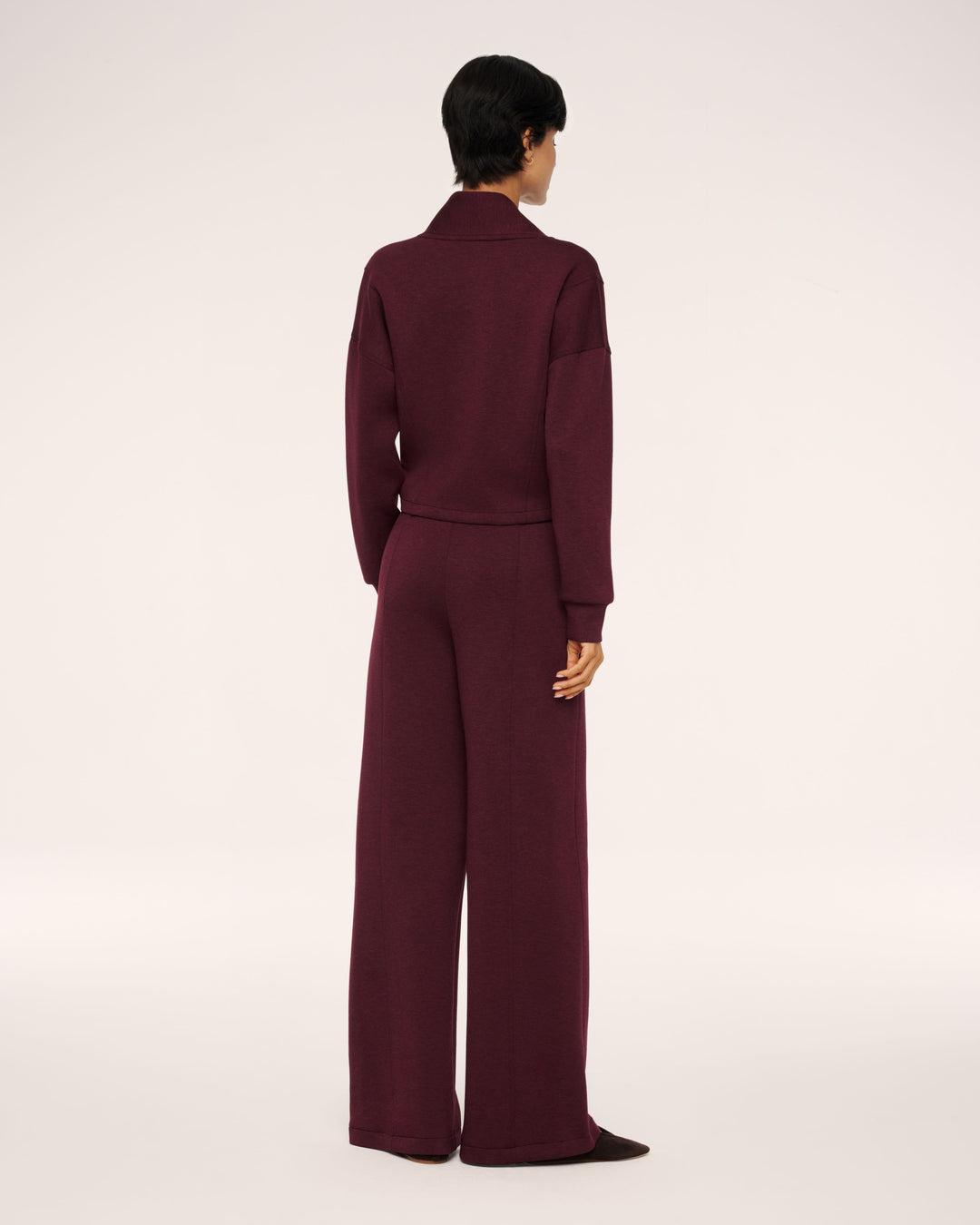 AIRESSENTIALS L/S SHAWL COLLAR JUMPSUIT