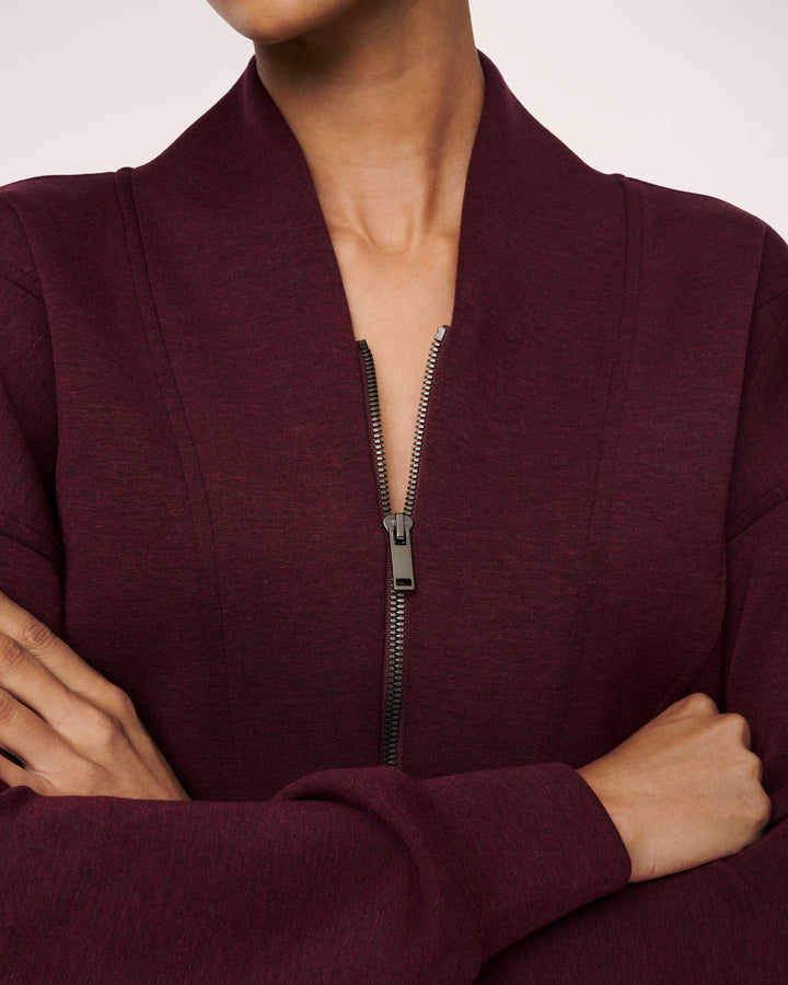 AIRESSENTIALS L/S SHAWL COLLAR JUMPSUIT