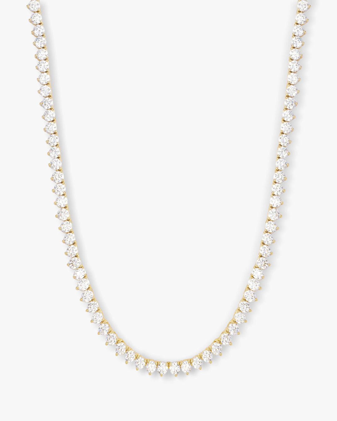 MAMA NOT YOUR BASIC TENNIS NECKLACE 4mm