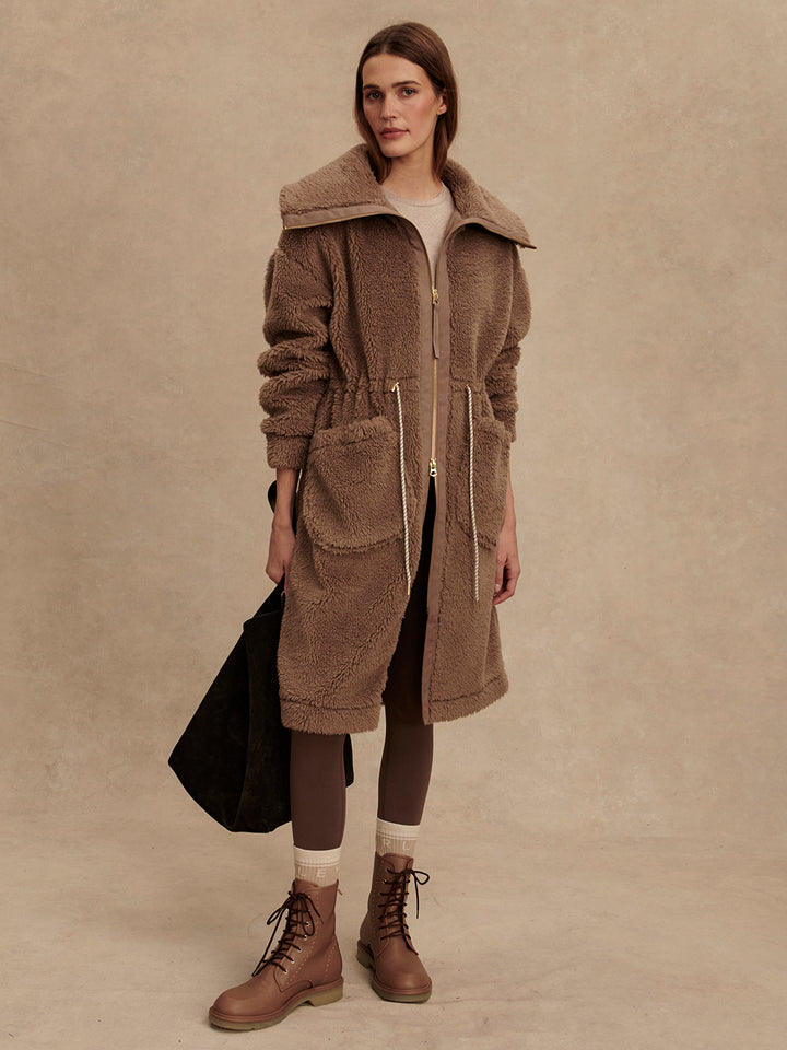 LOGAN SHERPA COAT