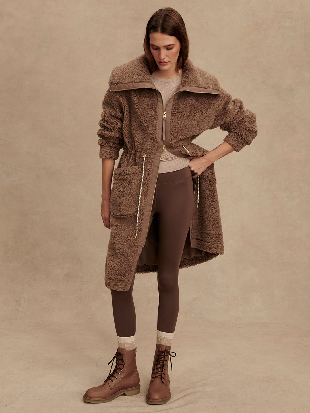 LOGAN SHERPA COAT