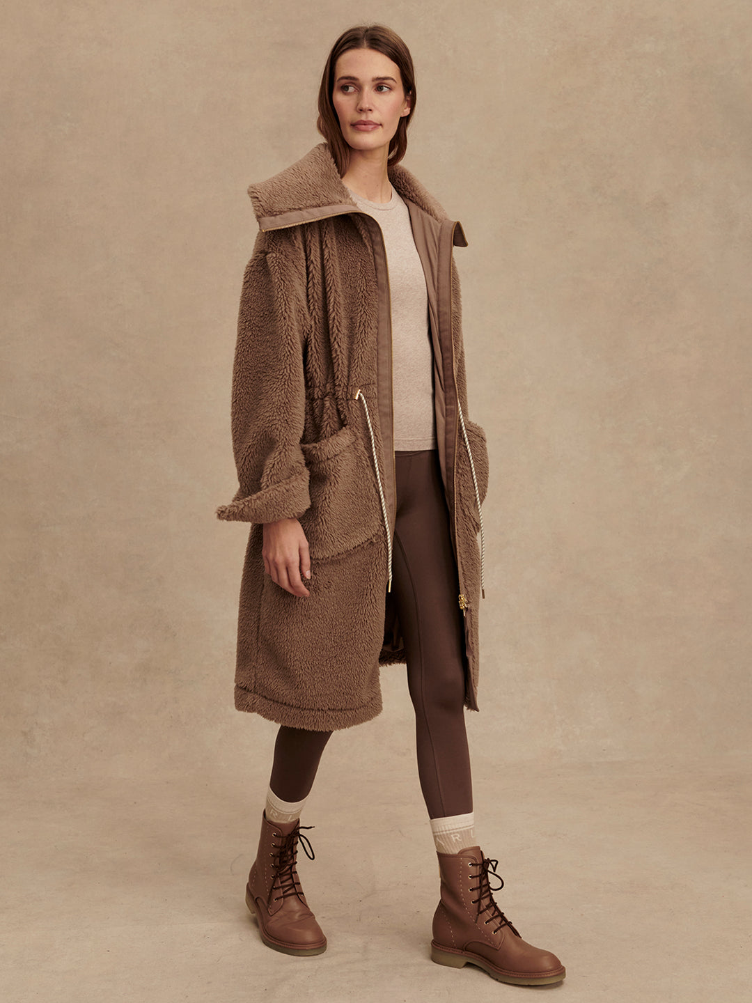 LOGAN SHERPA COAT