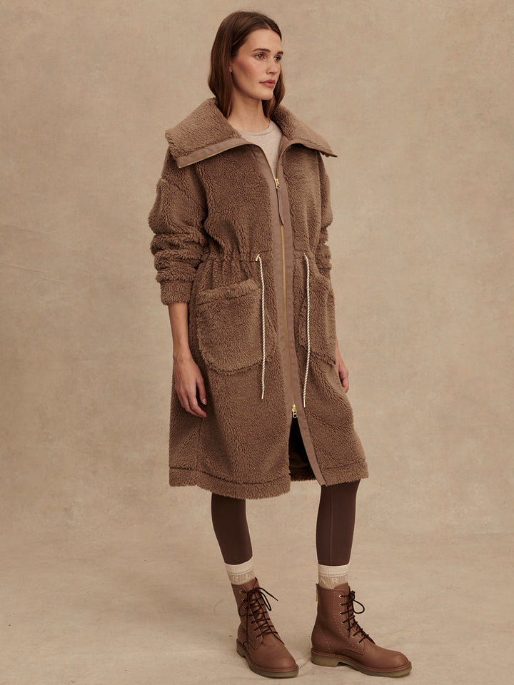LOGAN SHERPA COAT