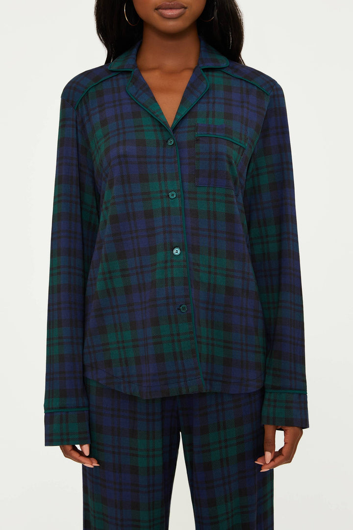 WINTERGREEN PLAID PJ SET