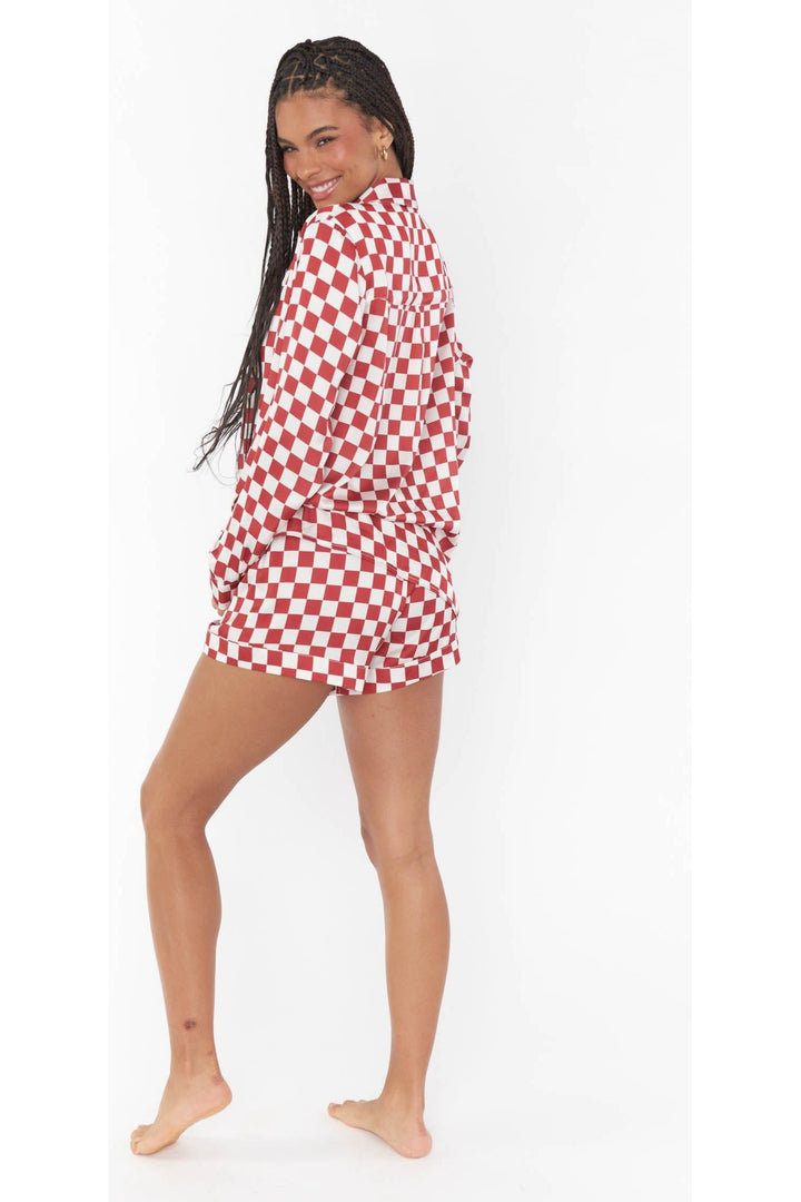 EARLY RISER PJ SET | RED