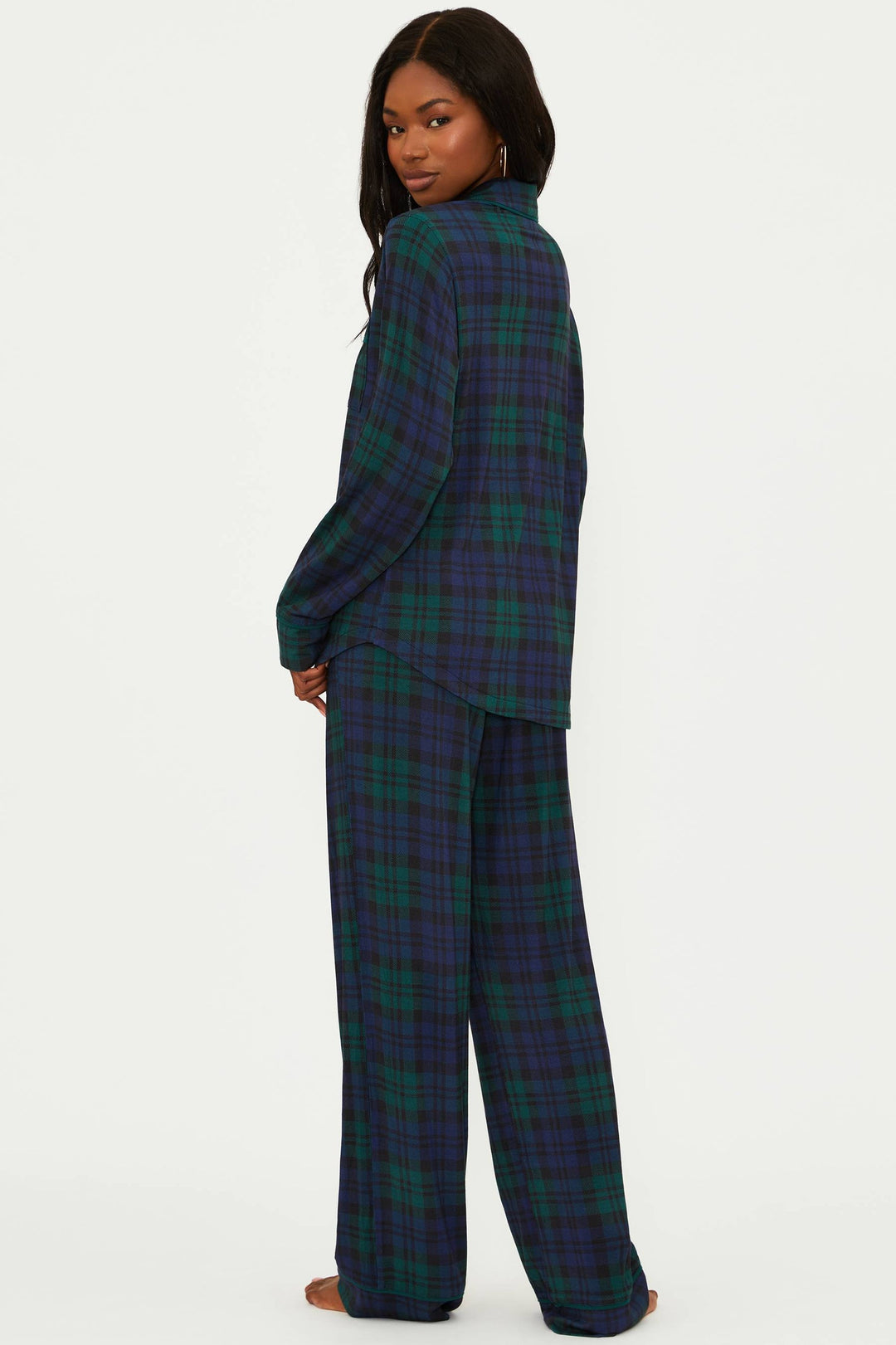 WINTERGREEN PLAID PJ SET