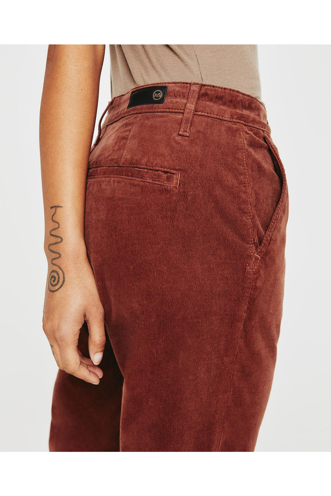 CADEN TROUSER // DARK WALNUT