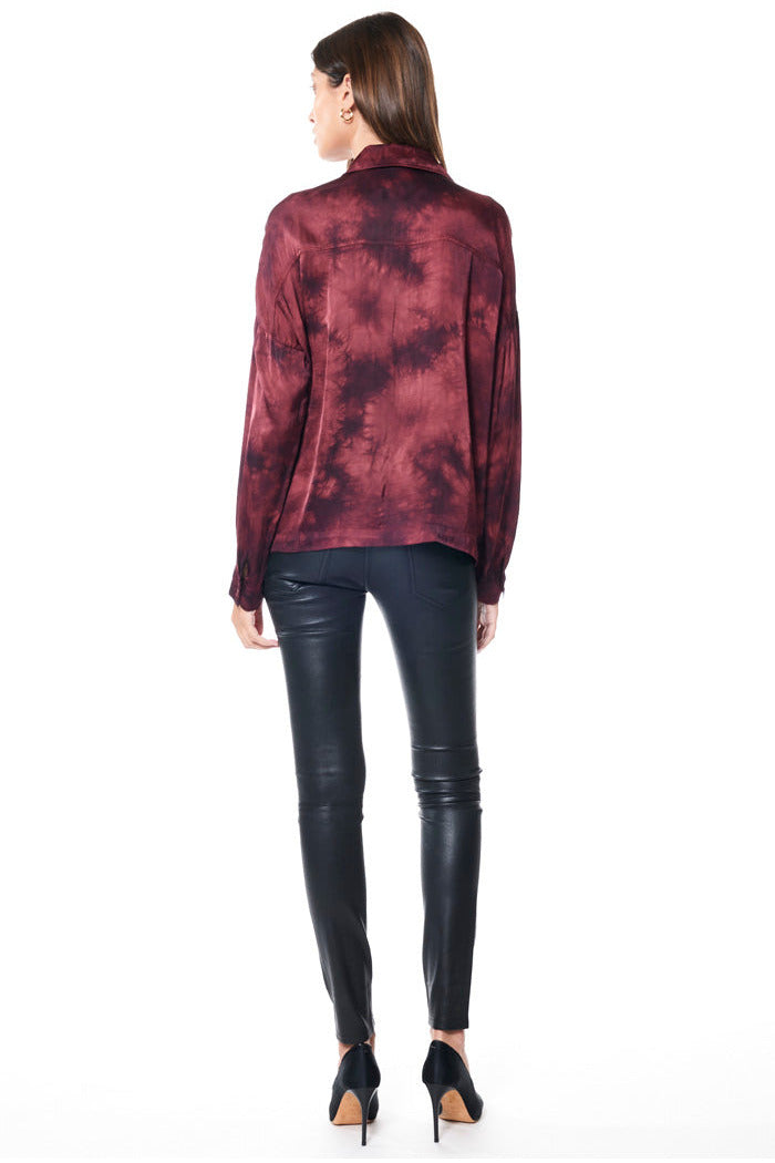 SOHO SATIN BLOUSE / JAM SEATTLE