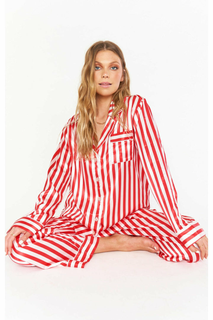 SAYER STRIPE PJ SET