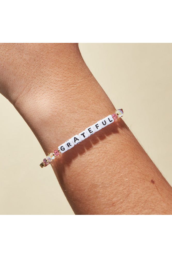 GRATEFUL HEART BEADED BRACELET