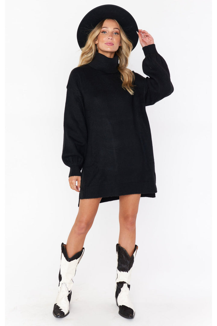 CHESTER KNIT SWEATER DRESS