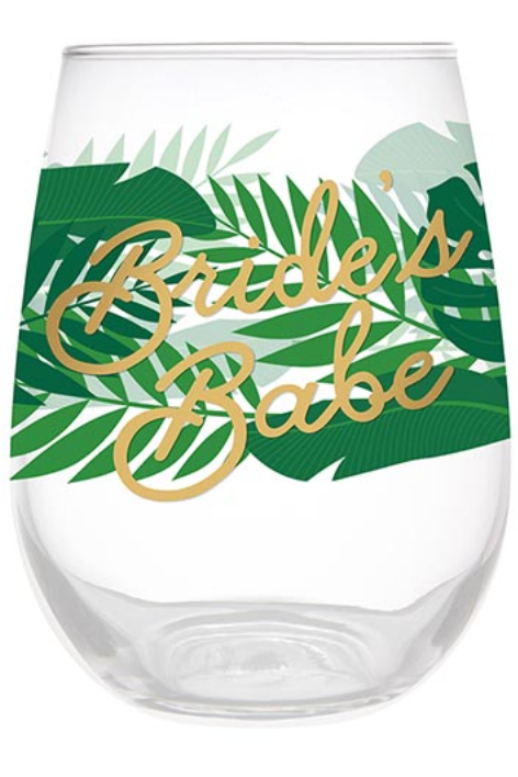 BRIDE'S BABE STEMLESS WINEGLASS