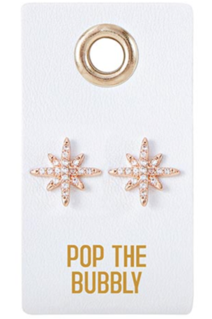 POP THE BUBBLY - STUD EARRINGS