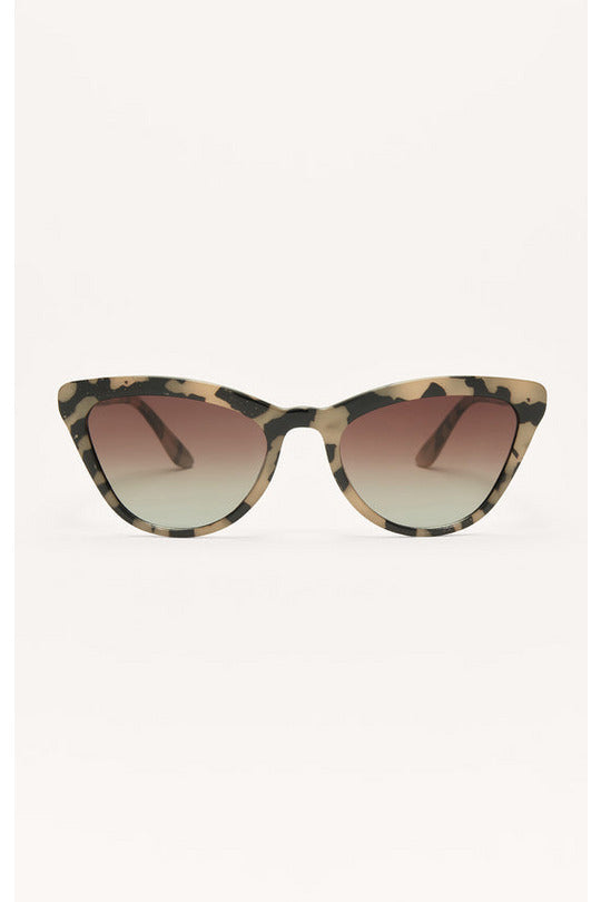 ROOFTOP SUNGLASSES / BROWN TORT