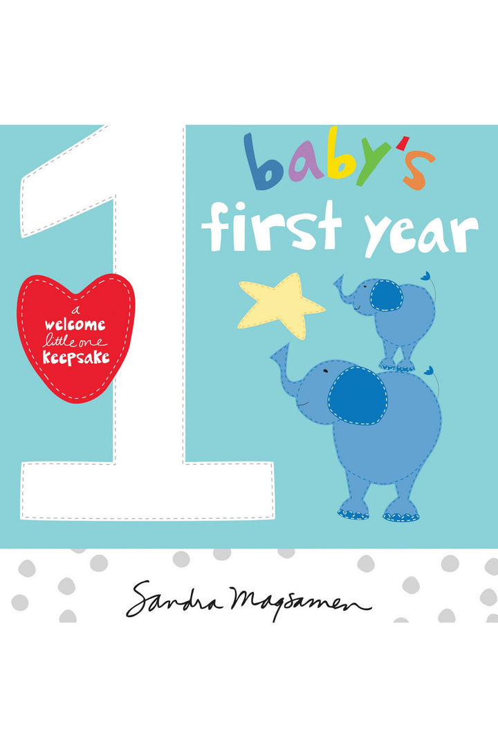 BABY'S FIRST YEAR KEEPSAKE BOOK