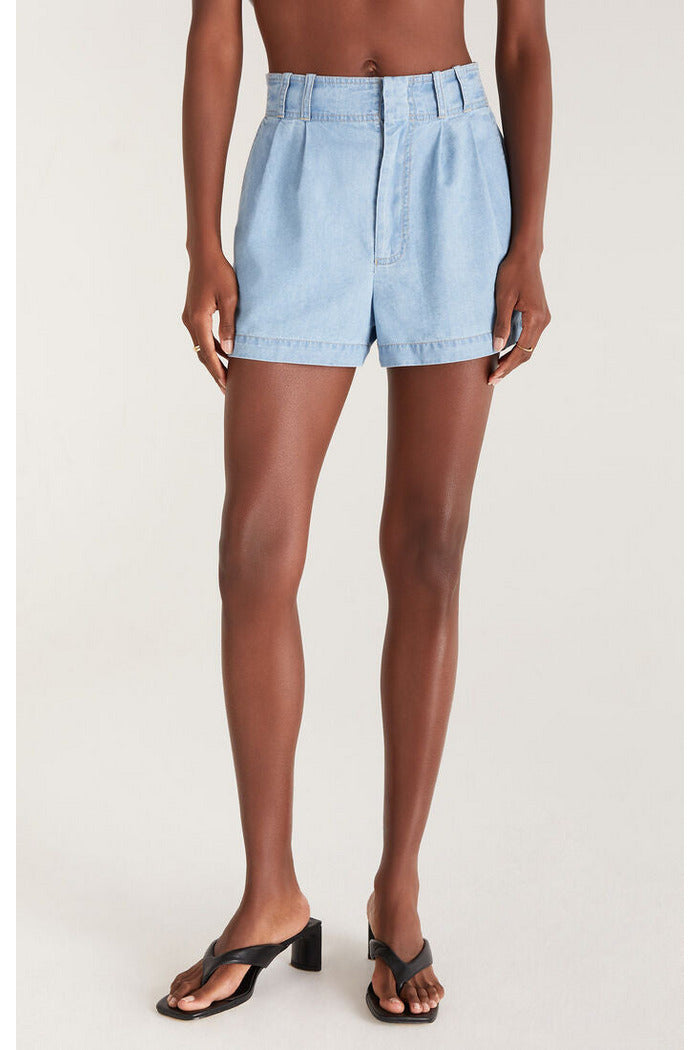 FARRAH CHAMBRAY SHORT